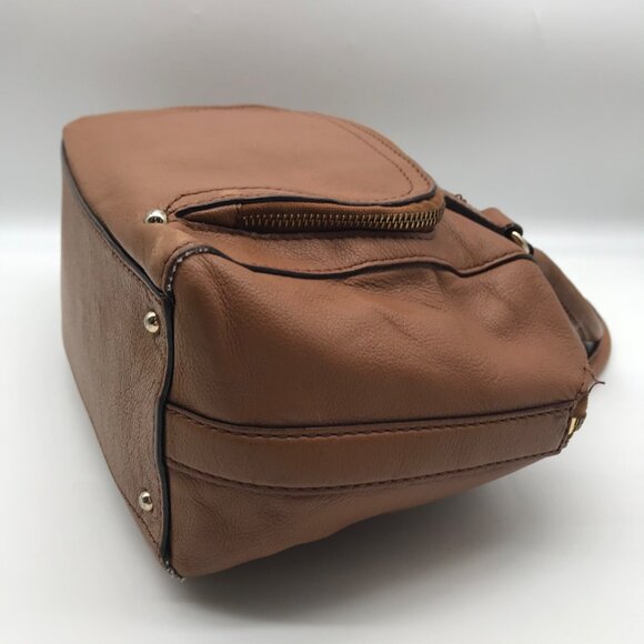 Kate Spade Cognac Leather Catalina Baxter Street Tote - Picture 8 of 12